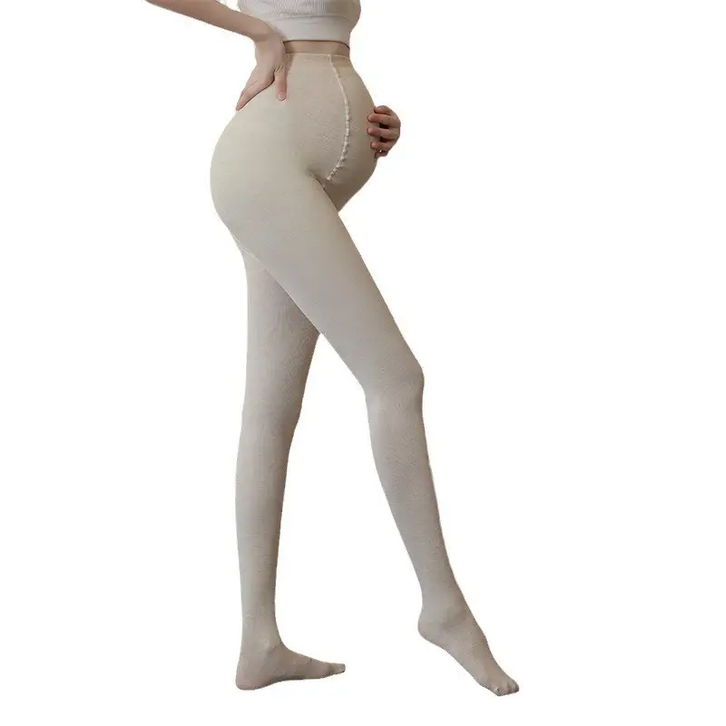 Pregnant Women's Velvet Leggings Spring Autumn Plus Size