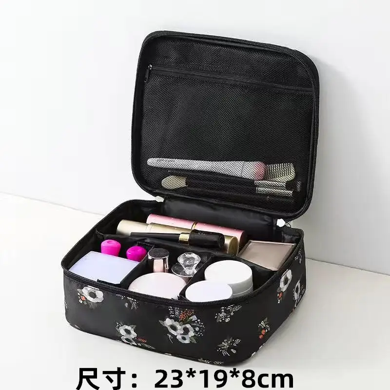 Large Capacity Travel Cosmetic Bag Women's Waterproof Carry-On