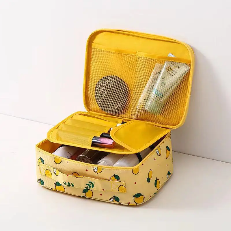 Large Capacity Travel Cosmetic Bag Women's Waterproof Carry-On