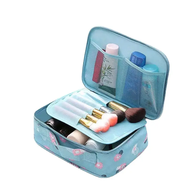 Large Capacity Travel Cosmetic Bag Women's Waterproof Carry-On