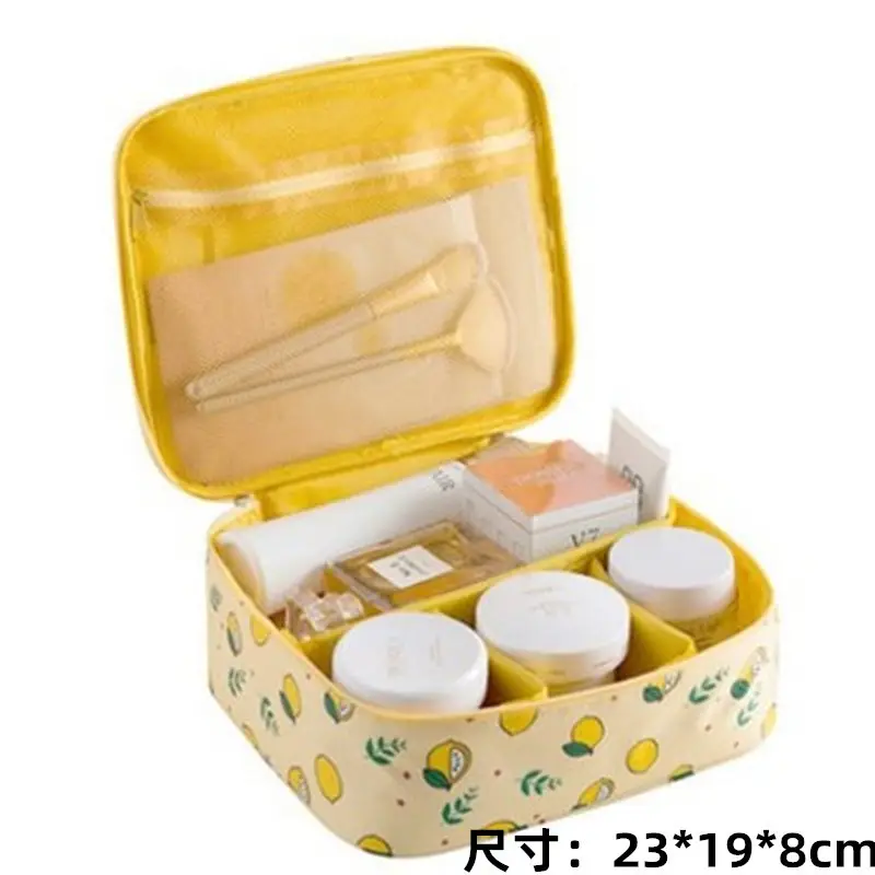 Large Capacity Travel Cosmetic Bag Women's Waterproof Carry-On