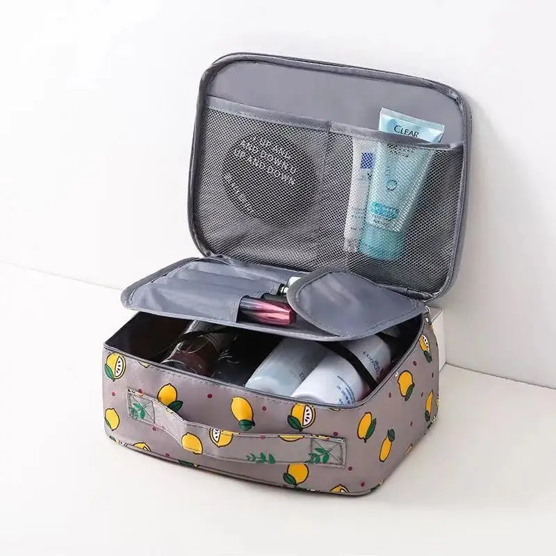 Large Capacity Travel Cosmetic Bag Women's Waterproof Carry-On