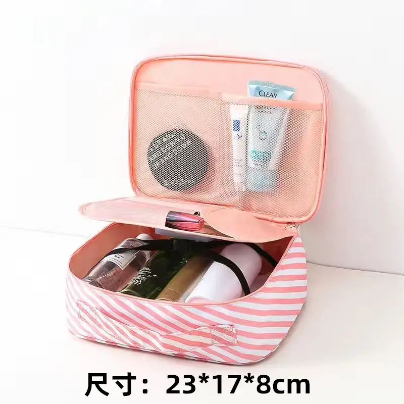 Large Capacity Travel Cosmetic Bag Women's Waterproof Carry-On