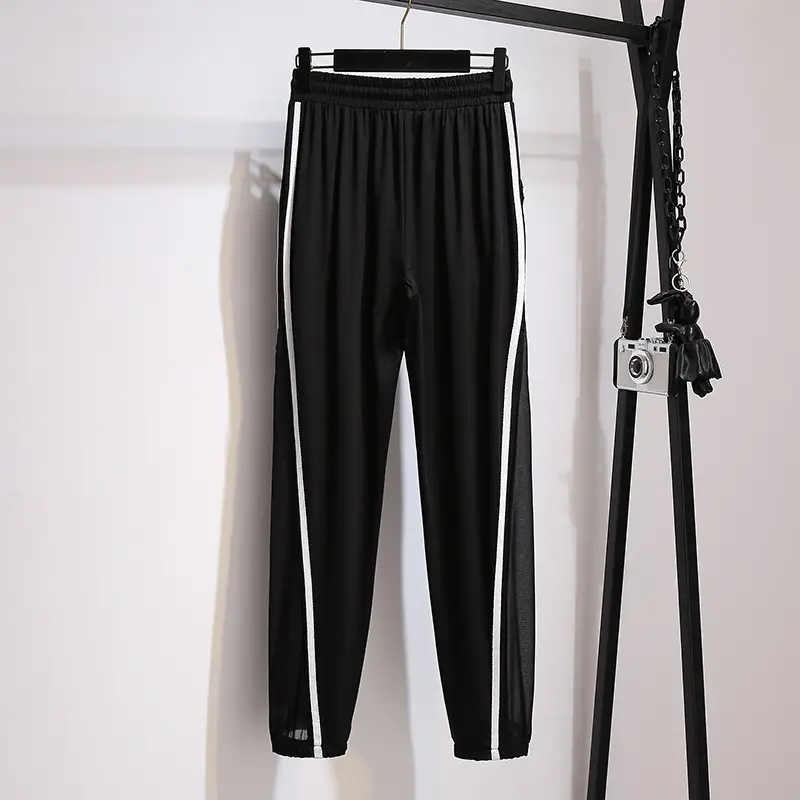 Black Jogger Pants Plus Size Women Autumn 2024 - Image 5