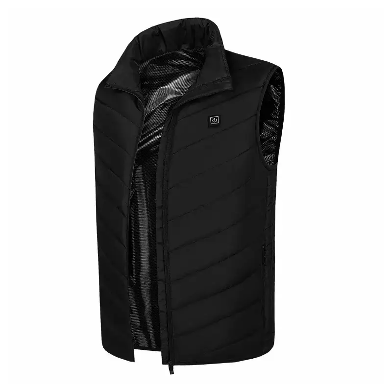 Electric Heating Vest Black Large Capacity Portable - Image 11