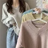 Women Knitted V-Neck Vest 2025 Spring Fall Wear — feature 4