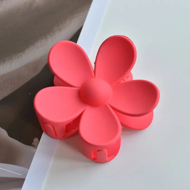 Black Flower Grip Hair Clip for Women - Image 22