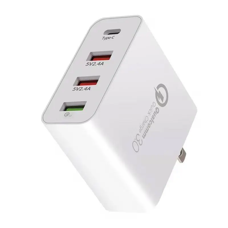 48WPD PD Four-Port USB Charger for Mobile Phones & Tablets — feature 3