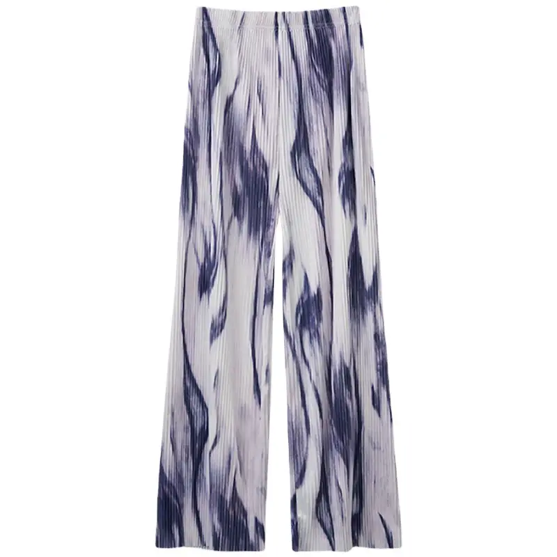Women Tie-Dye Wide Leg Pants Summer 2026 - Image 6