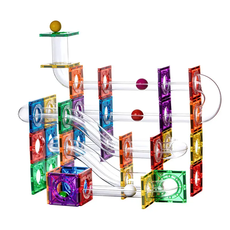 Blue 180 Degree Magnetic Window Track Toy - Image 13