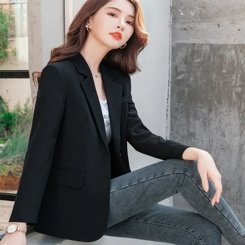 Trendy Black Blazer for Petite Women 2026 - Image 2