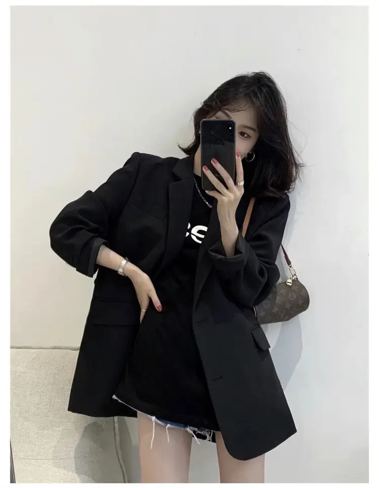 Women's 2026 Blazer Suit Cream British Style — feature 7