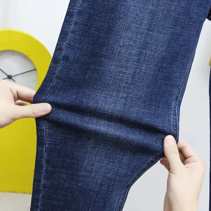 Women Stretch Jeans Extra Large Blue Harem Pants - Image 6