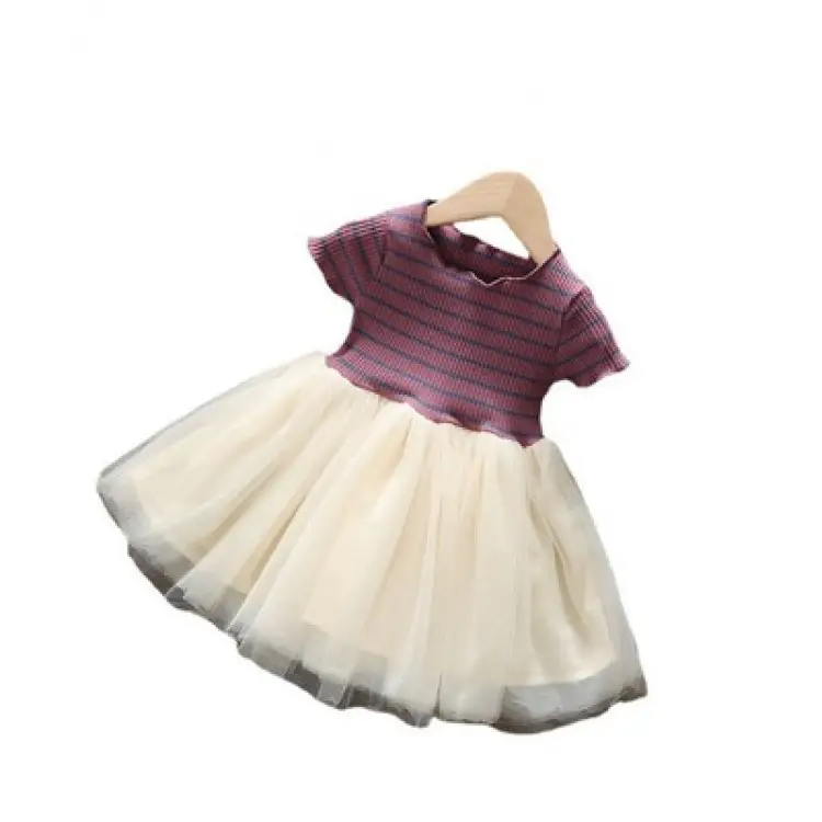 2022 New Kids Dress Short Sleeve Summer Princess 6092 - Image 5