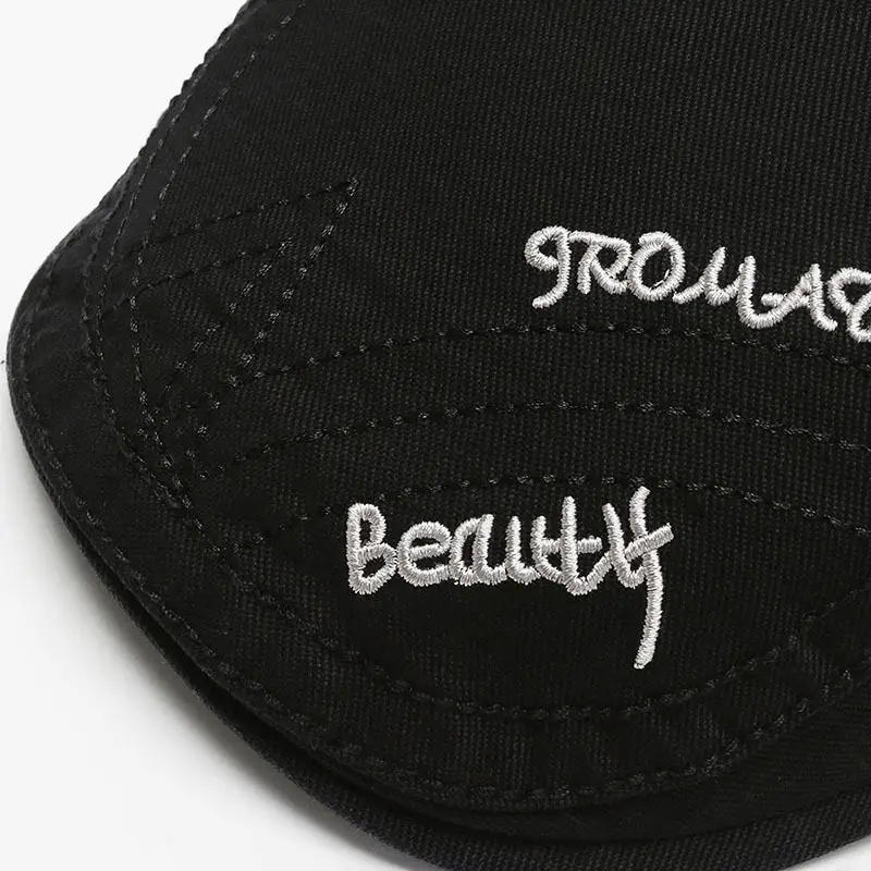 Brown British Men's Forward Cap with Brand Embroidery