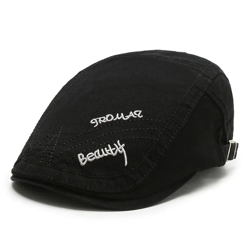 Brown British Men's Forward Cap with Brand Embroidery
