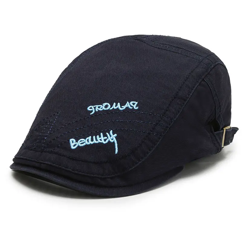 Brown British Men's Forward Cap with Brand Embroidery
