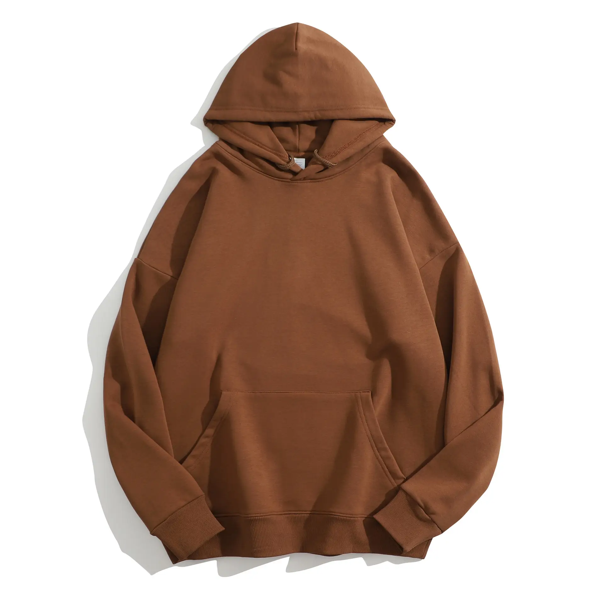 380g Heavy Terry Hoodie Men Women Loose Solid Color