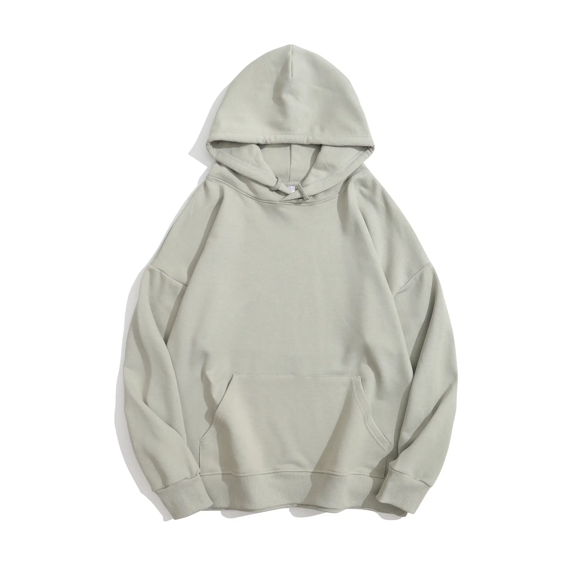 380g Heavy Terry Hoodie Men Women Loose Solid Color