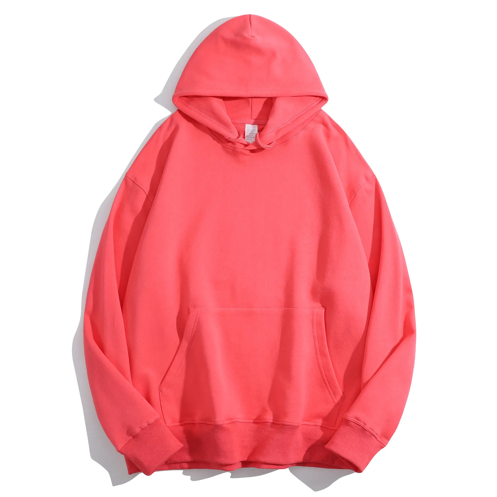 380g Heavy Terry Hoodie Men Women Loose Solid Color