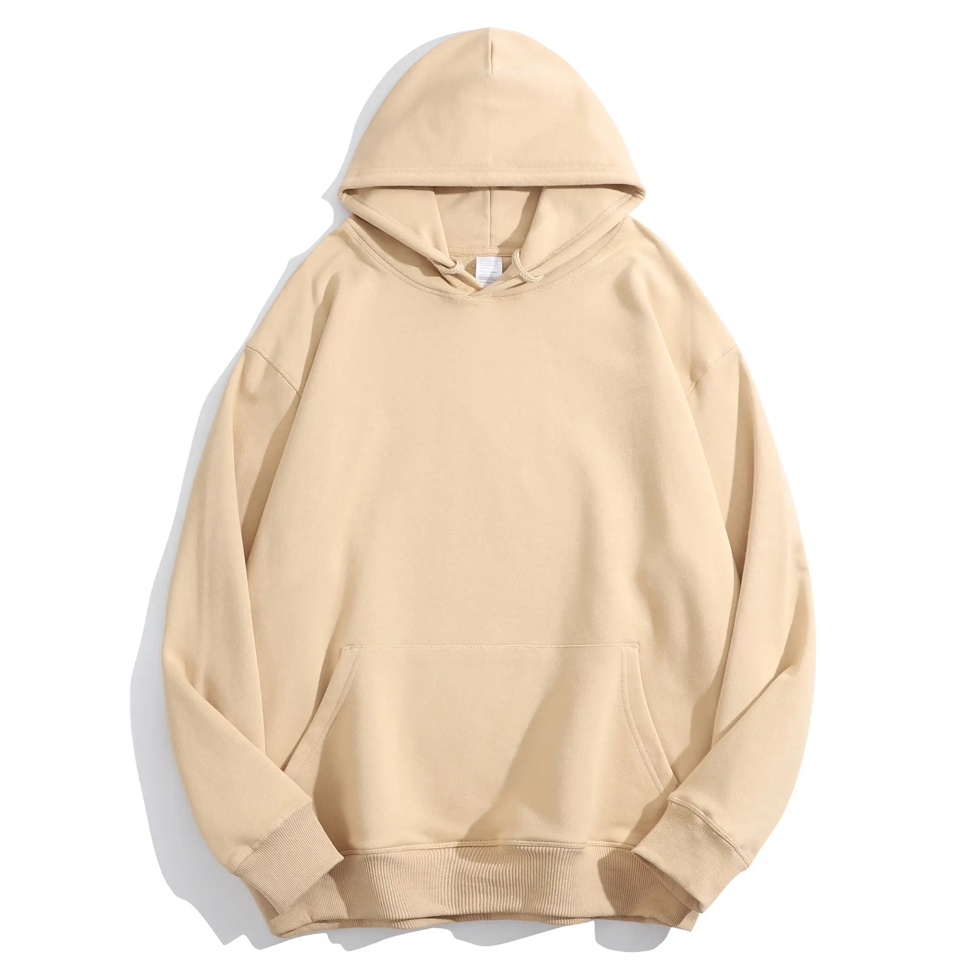 380g Heavy Terry Hoodie Men Women Loose Solid Color