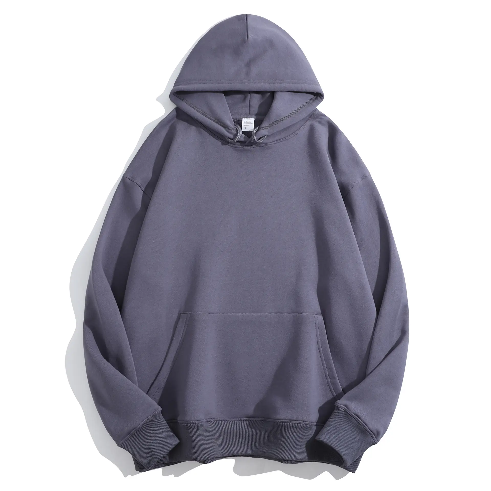 380g Heavy Terry Hoodie Men Women Loose Solid Color