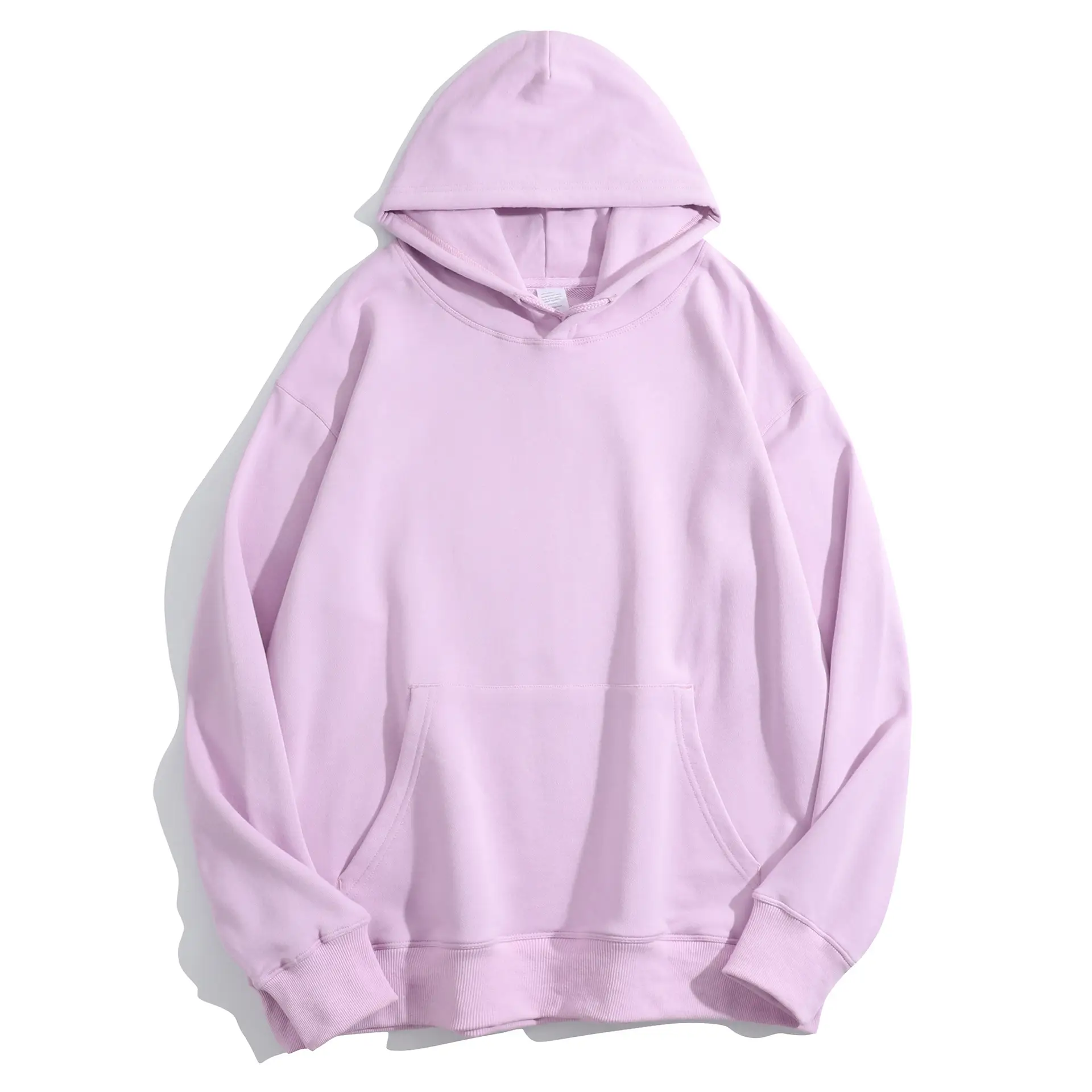 380g Heavy Terry Hoodie Men Women Loose Solid Color
