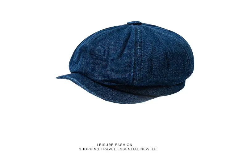 Women's Japanese Style Anti-Beret Cap Brown Autumn Winter Shade - Image 3