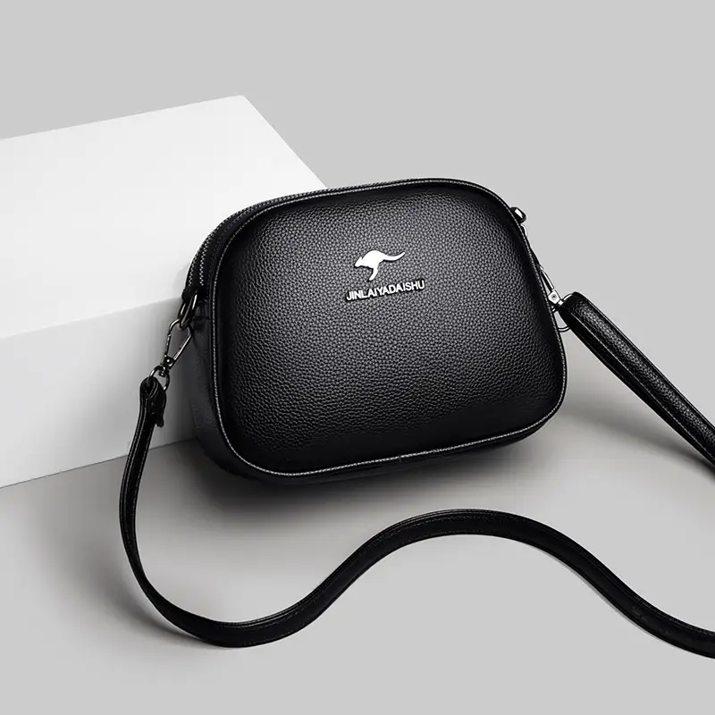 Black Korean Style Mobile Phone Shoulder Bag for Women - Image 6