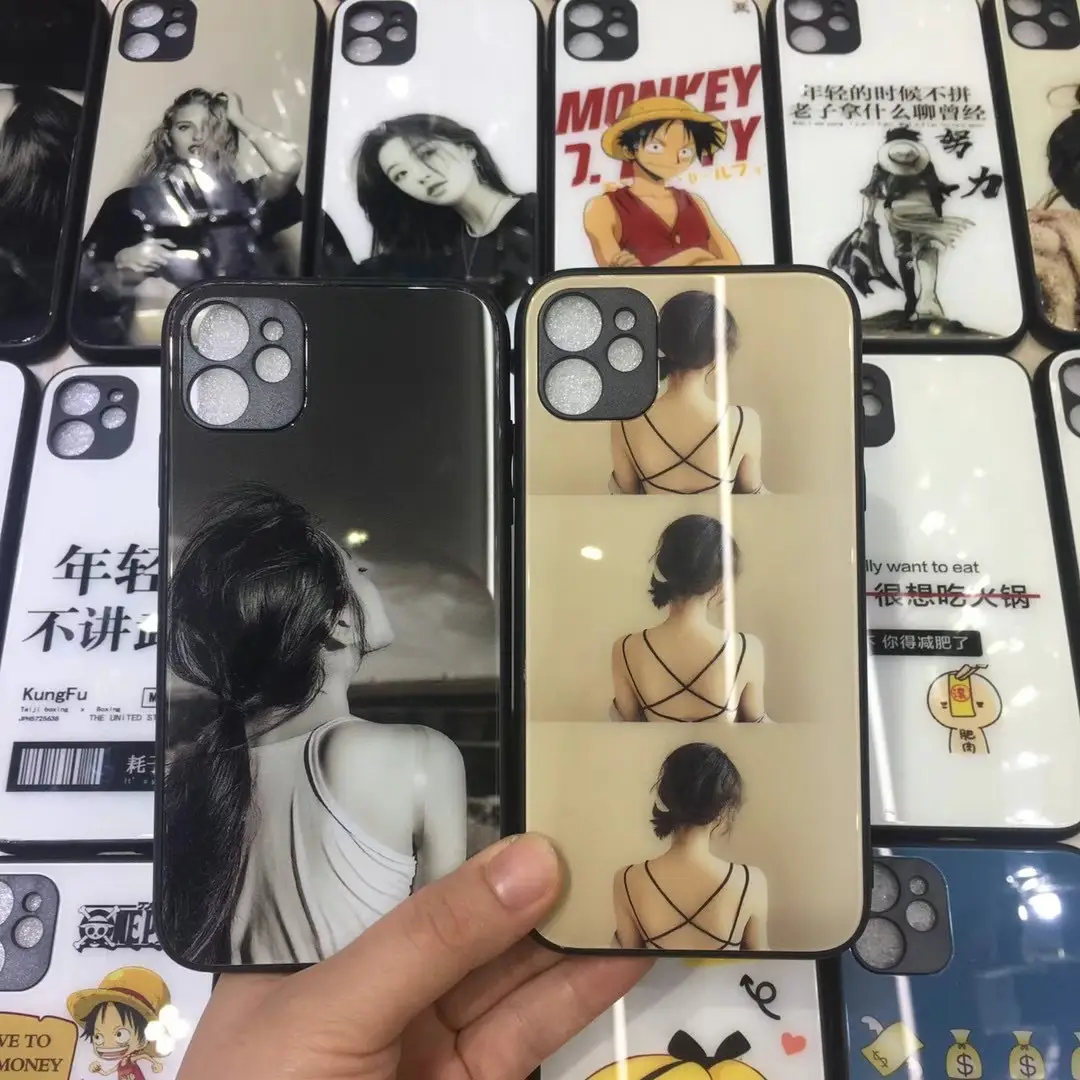 Honor 90 MATE70 Cartoon Glass Phone Case All-inclusive Fine Holes - Image 2