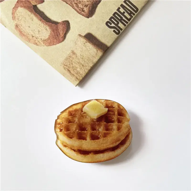 Yellow Tulip Mobile Phone Airbag Bracket Cake Glue Drop Simulation - Image 3
