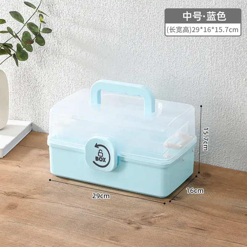 Younai Multi-Layer Medicine Storage Box White - Image 4
