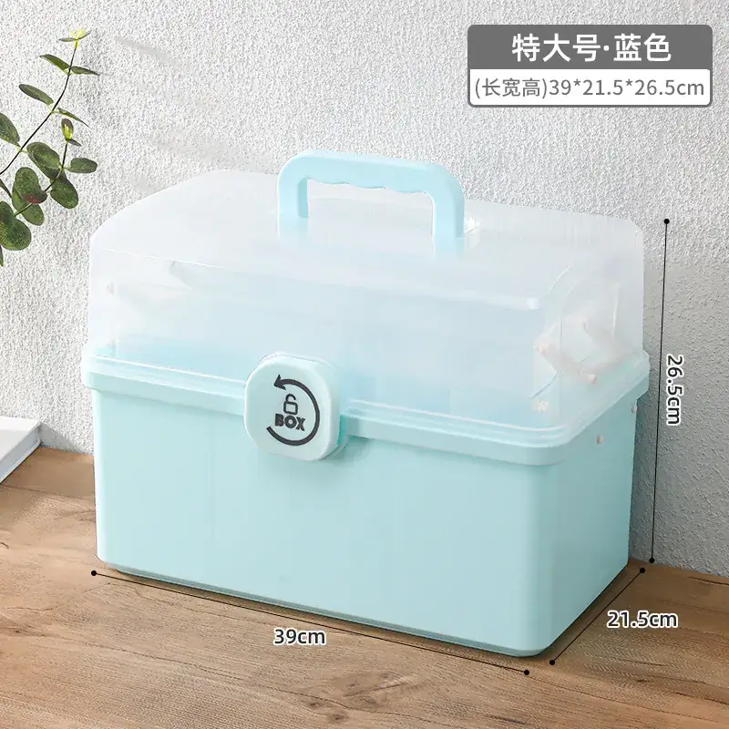 Younai Multi-Layer Medicine Storage Box White - Image 6