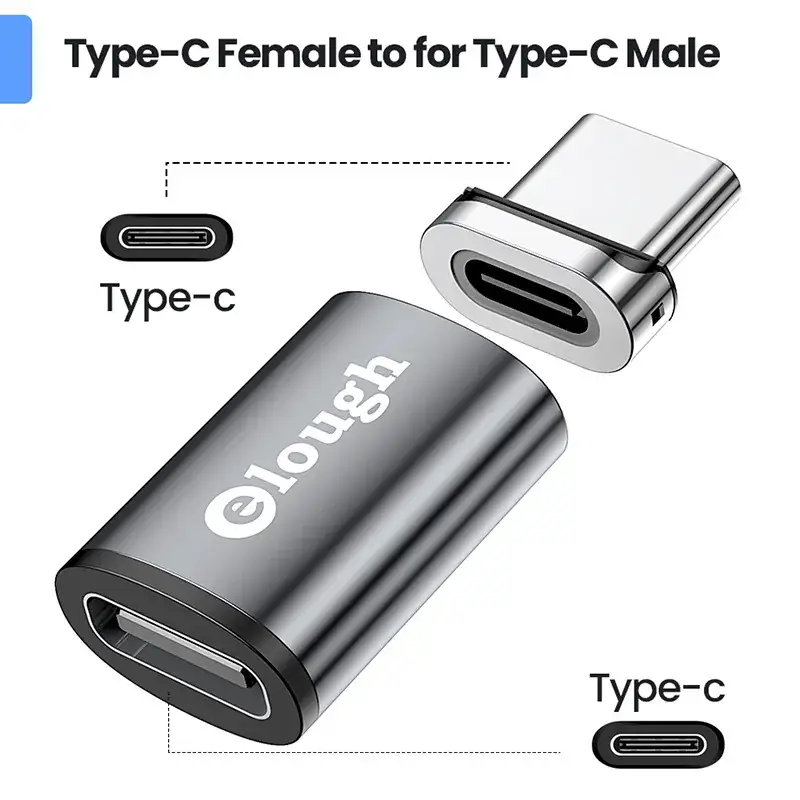 Magnetic OTG Adapter 480Mbps Type-C to MicroType-C - Image 4