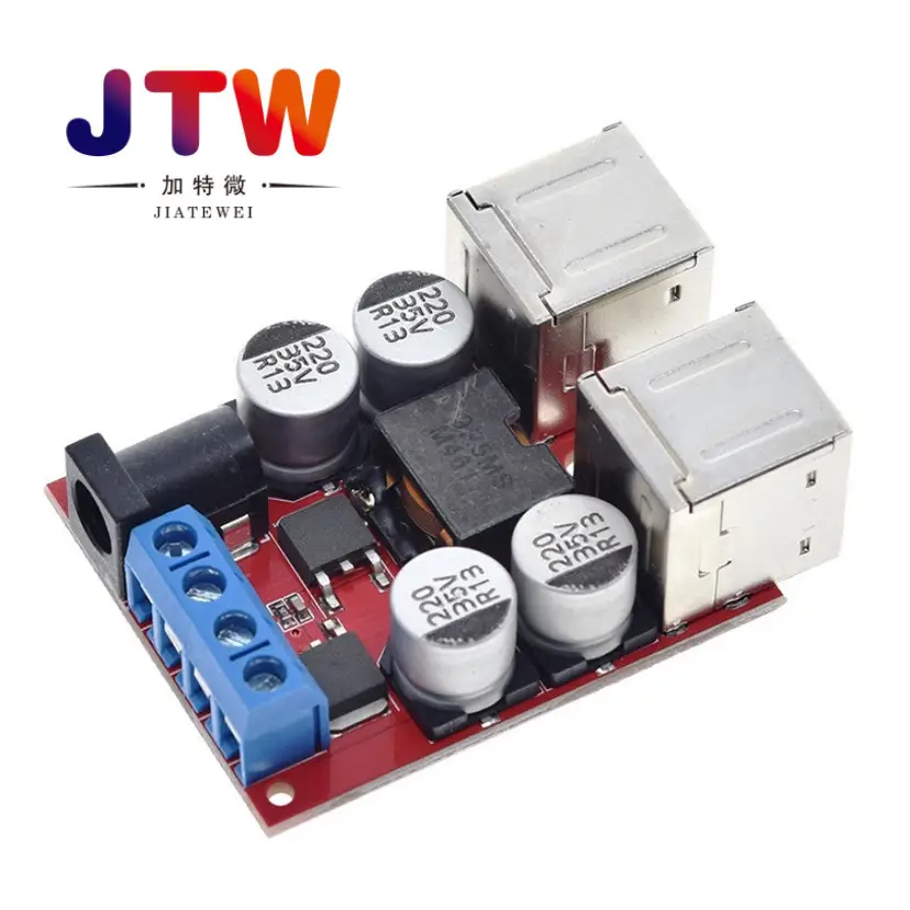 8A USB Charger Module 4-Port Android iPhone Car - Image 2