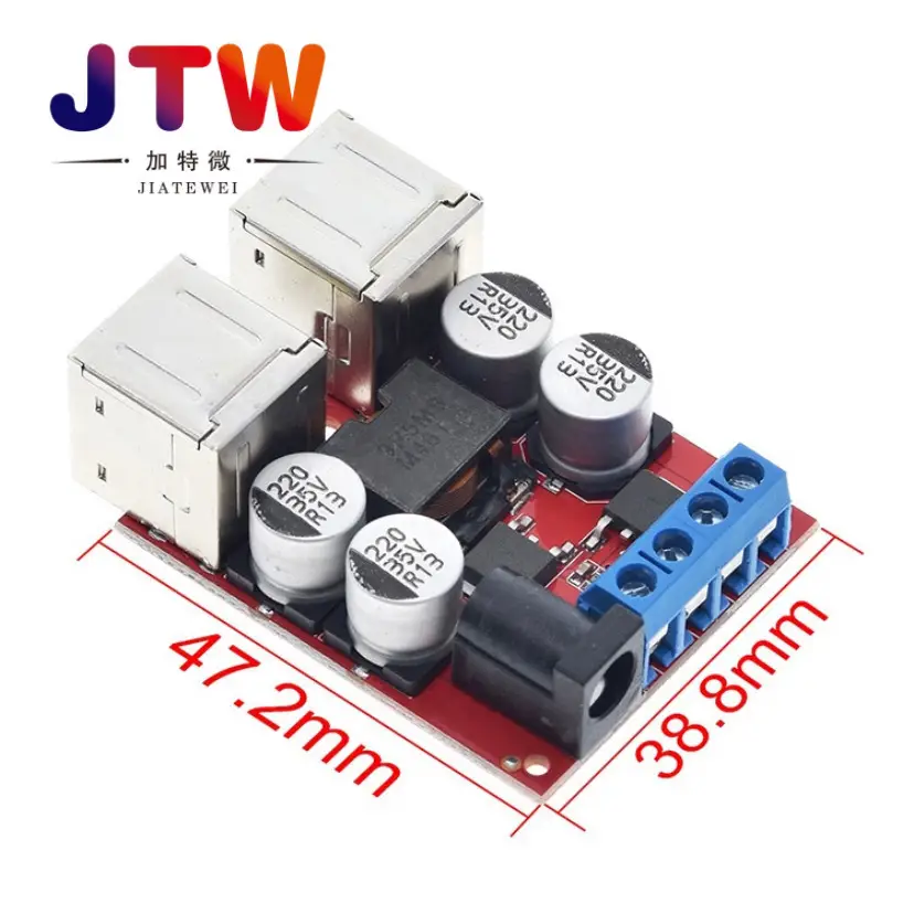 8A USB Charger Module 4-Port Android iPhone Car - Image 4