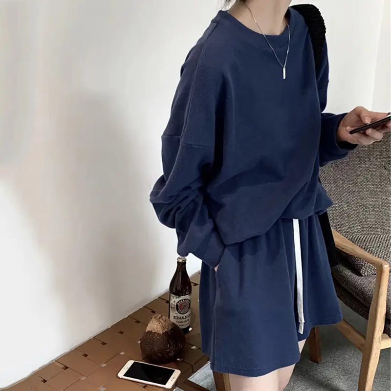 Women's Grey Woven Long Sleeve Suit Small - Image 2