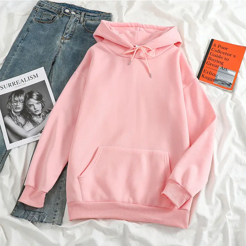 New 24-Color Hooded Sweatshirt Large Export Quality - Image 11