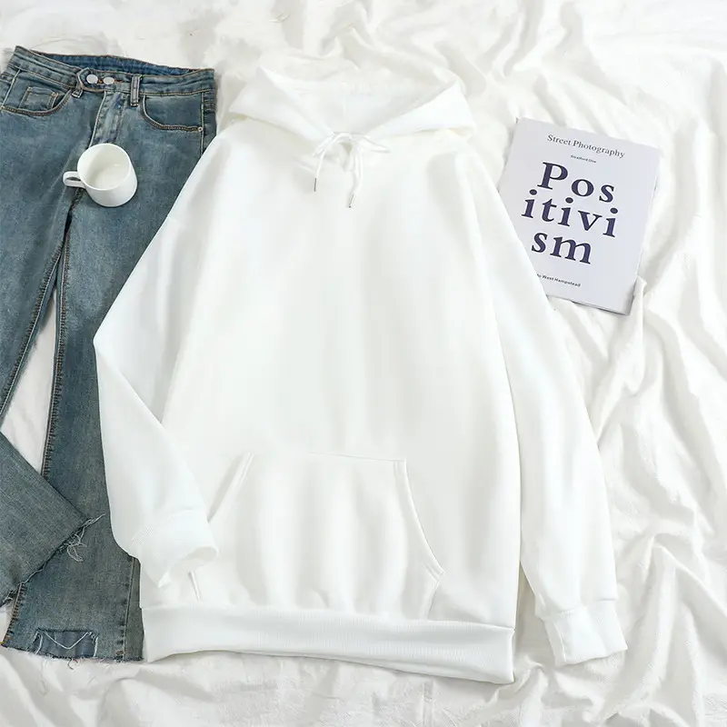 New 24-Color Hooded Sweatshirt Large Export Quality - Image 6