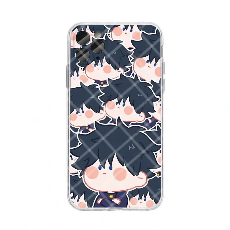 Manshu Qixi iPhone 11 Doudou Eye Fu Hei Hui Dog Rolling Spines Cross Border