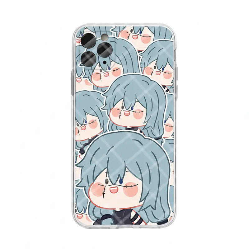 Manshu Qixi iPhone 11 Doudou Eye Fu Hei Hui Dog Rolling Spines Cross Border