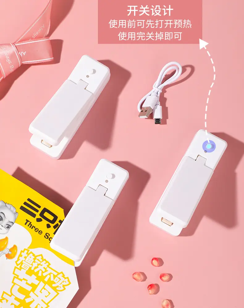 Japanese-style Mini Sealing Machine for Food Snacks - Image 3