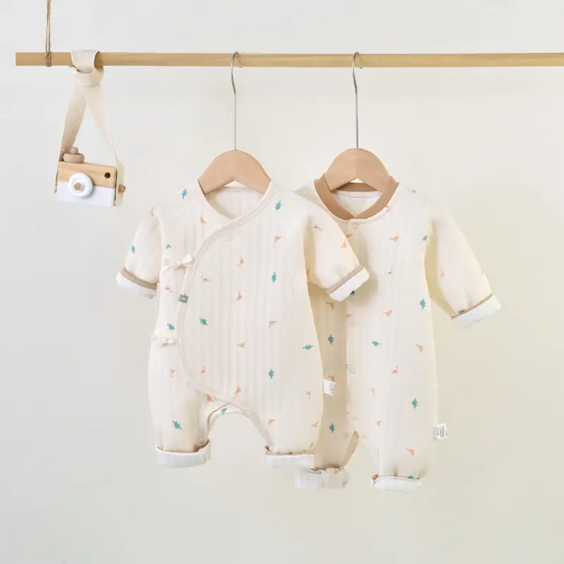 Baby Long-Sleeved Warm Jumpsuit Autumn Ha-ha Clothes - Image 12