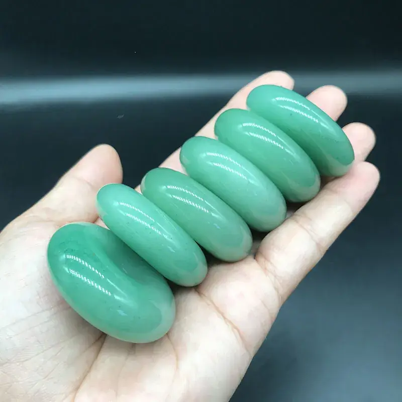 Natural Dongling Jade Buckle Large Unisex Pendant - Image 5