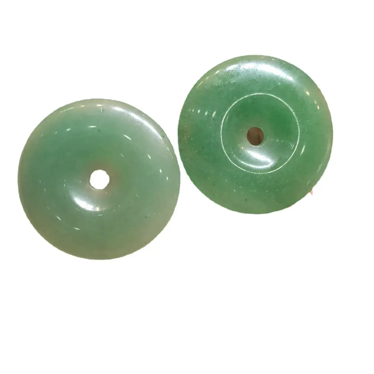 Natural Dongling Jade Buckle Large Unisex Pendant - Image 6