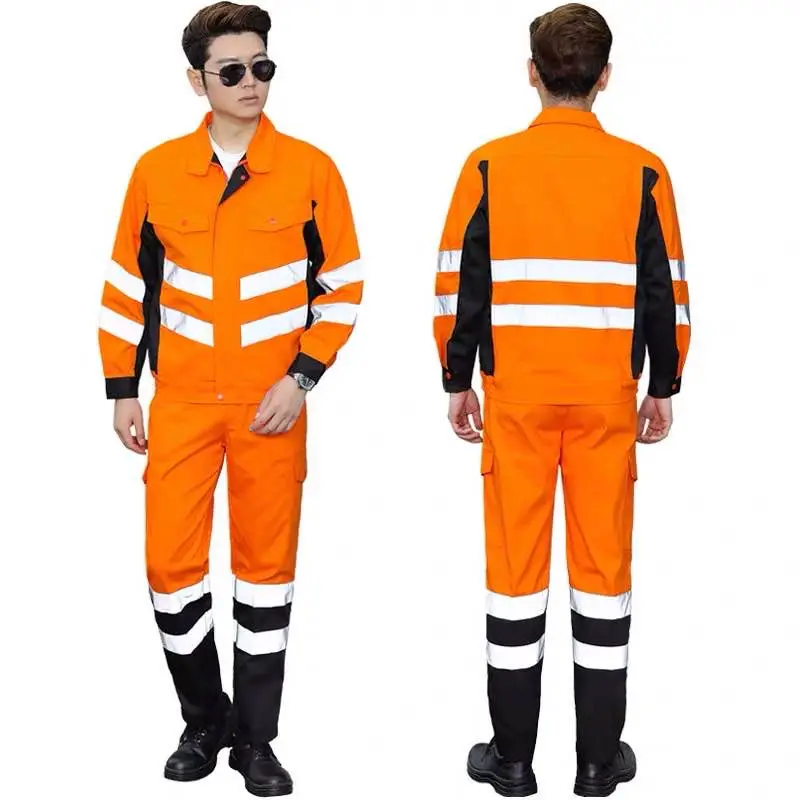 Men's Grey Anti-Static Single Pants with Cargo Pocket - Image 6