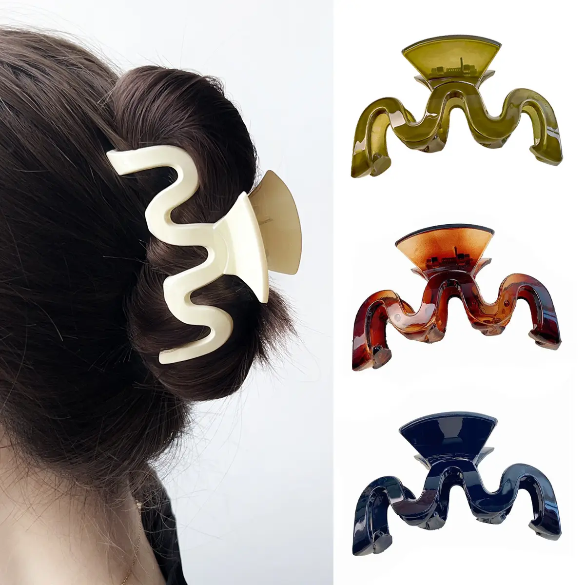M-shaped Hair Grab Clip for Women's Hair Accessories - Image 13