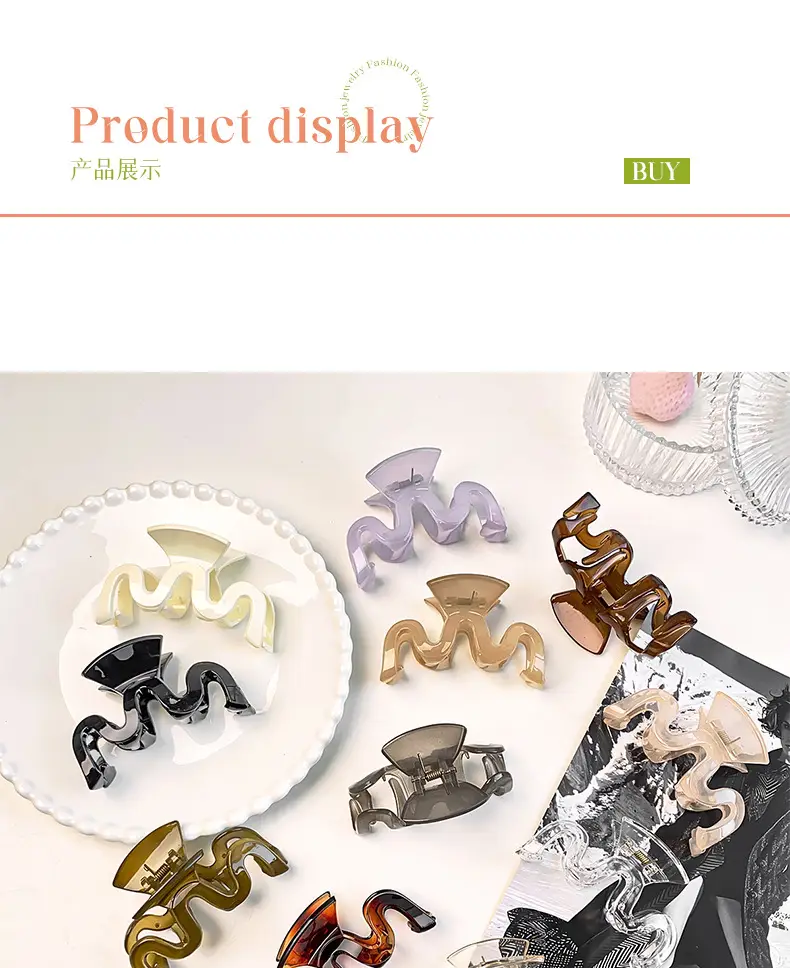 M-shaped Hair Grab Clip for Women's Hair Accessories — feature 4
