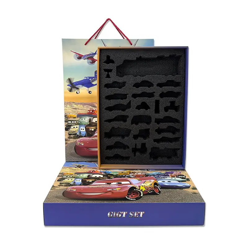 Racing car story alloy car model gift box suit Lightning McQueen children and boys gift