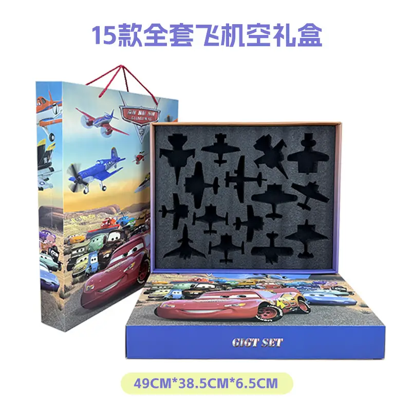 Racing car story alloy car model gift box suit Lightning McQueen children and boys gift